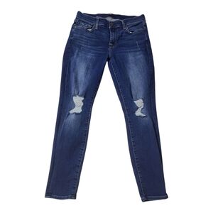 7 For All Mankind Jeans Gwenevere Ankle Dark Wash Denim Classic Style Size 29